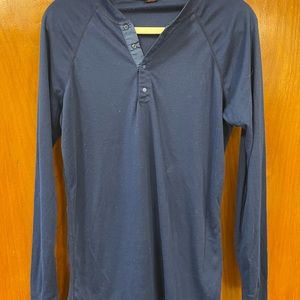 Patagonia 1/4 Button Snap Long Sleeve Shirt Size large